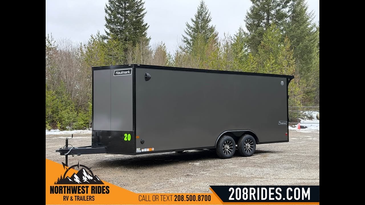 2026 Haulmark 8.5×20 Car Hauler | .080 Polycore Exterior | 5.2mm Vinyl Interior | Insulated | 30amp