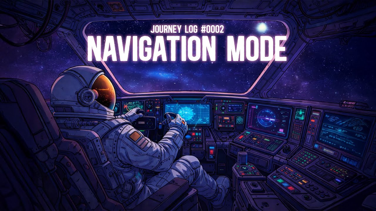Navigation Mode | Calm Focus Music for Long Drives & Reflection - Dream Journey
