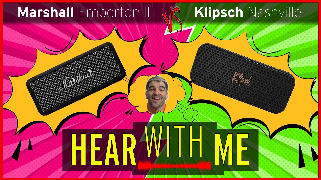 Listening Compare - Marshall Emberton VS Klipsch Nashville Hear With Me!! Listen side by side!!!