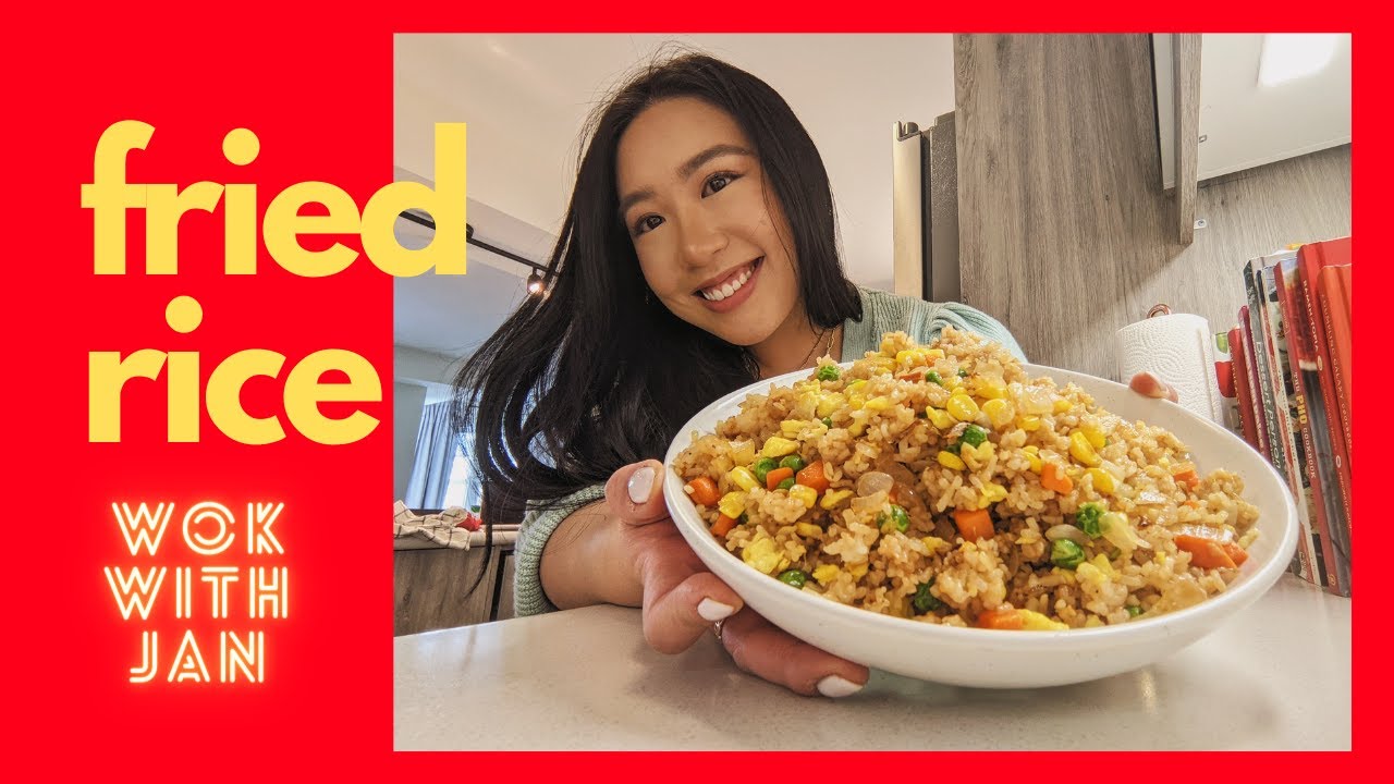 How to Make Easy, 10 Minute Fried Rice | Chinese Takeout at Home | WOK WITH JAN EP. 1
