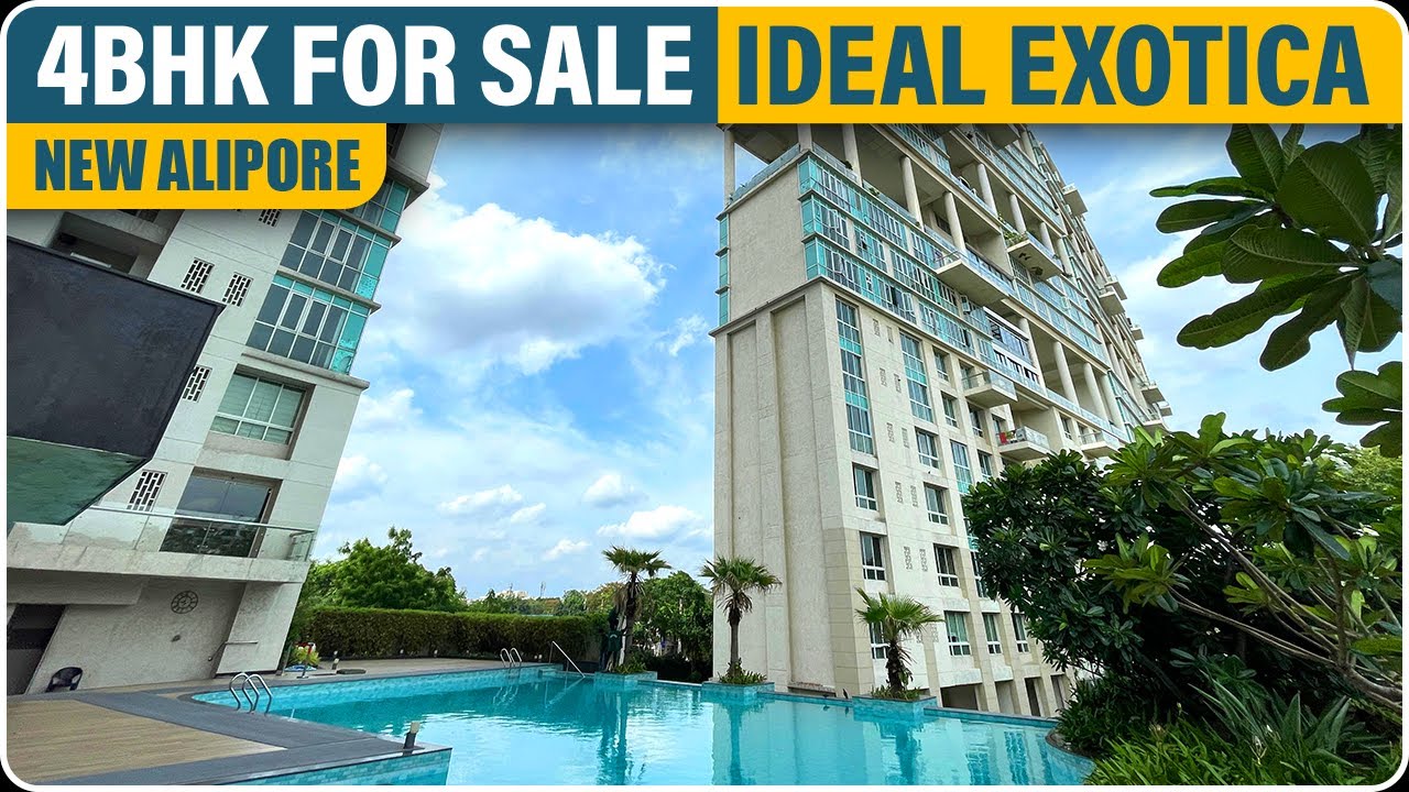 Luxury 4 BHK flat at Ideal Exotica, New Alipore, Kolkata | Watta Place