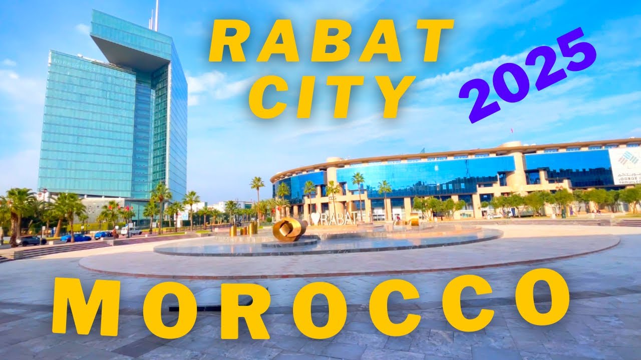 Tour of the streets of Rabat City Morocco 2025 🇲🇦 ( Exclusive music vidéo) person walking
