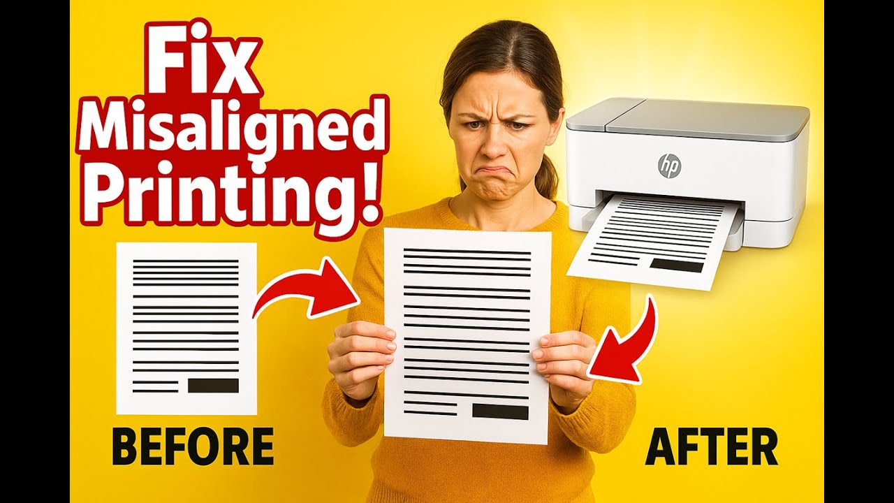 How to Fix HP Printer Misaligned Printing | Easy Step-by-Step Guide