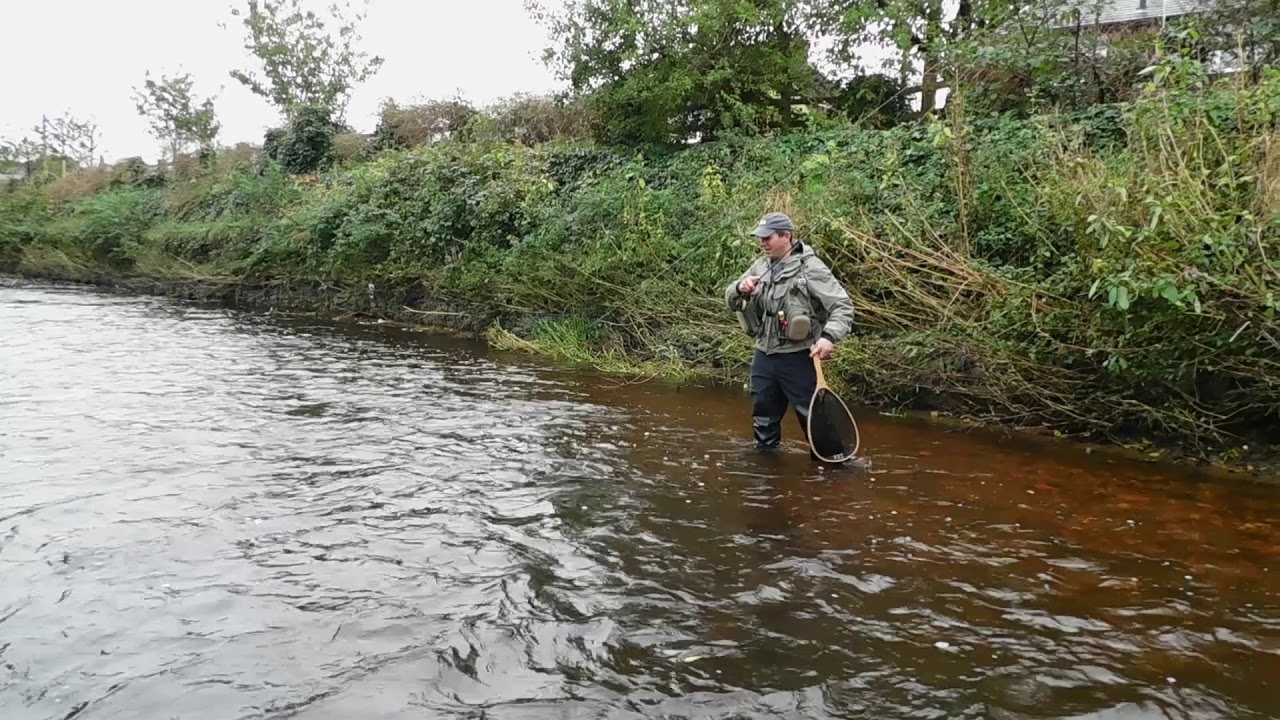 Client Dan successfully fishing Spiders......