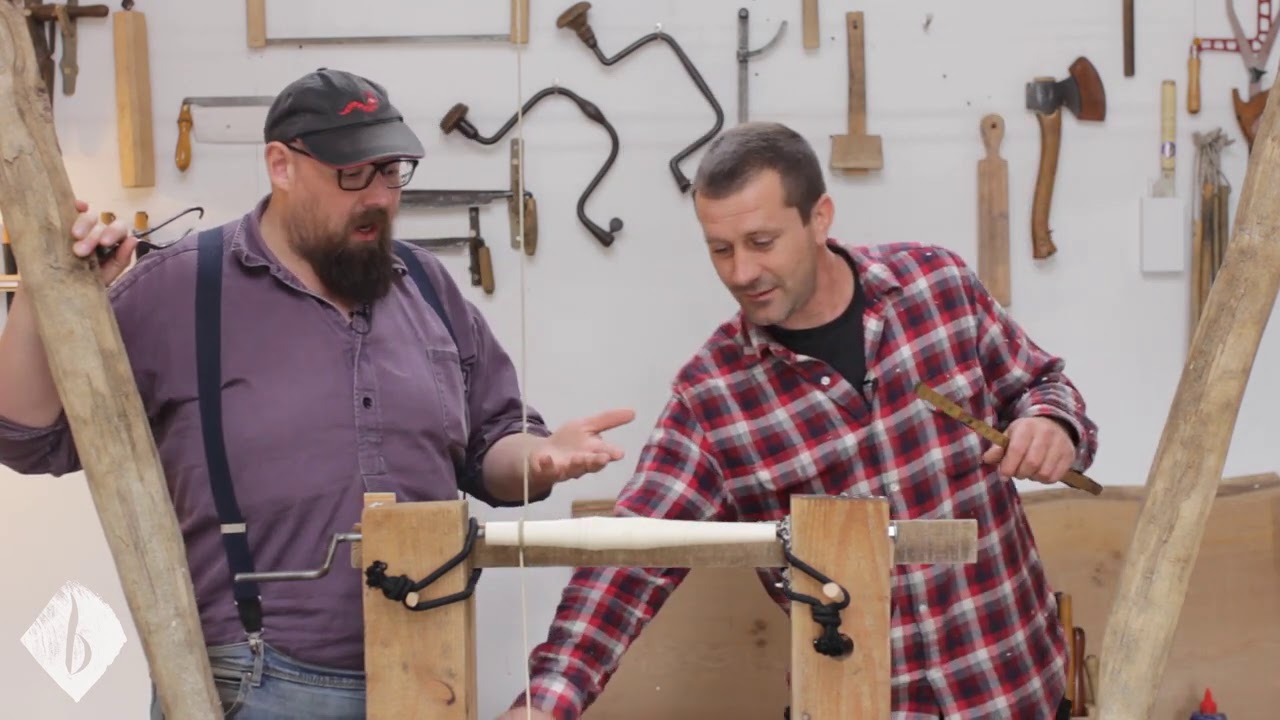 Captain's Chair - Part 16 - Turning the Stretchers to Fit
