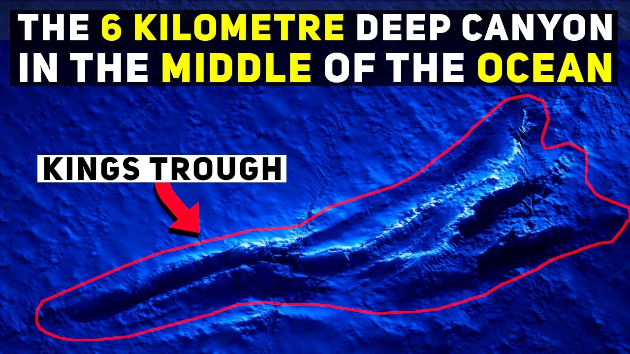 A MASSIVE Undersea Canyon in The Middle of The Ocean