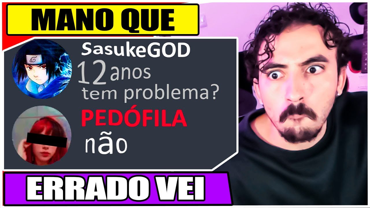 CAÇANDO PEDOS NO DISCORD | Leozin React