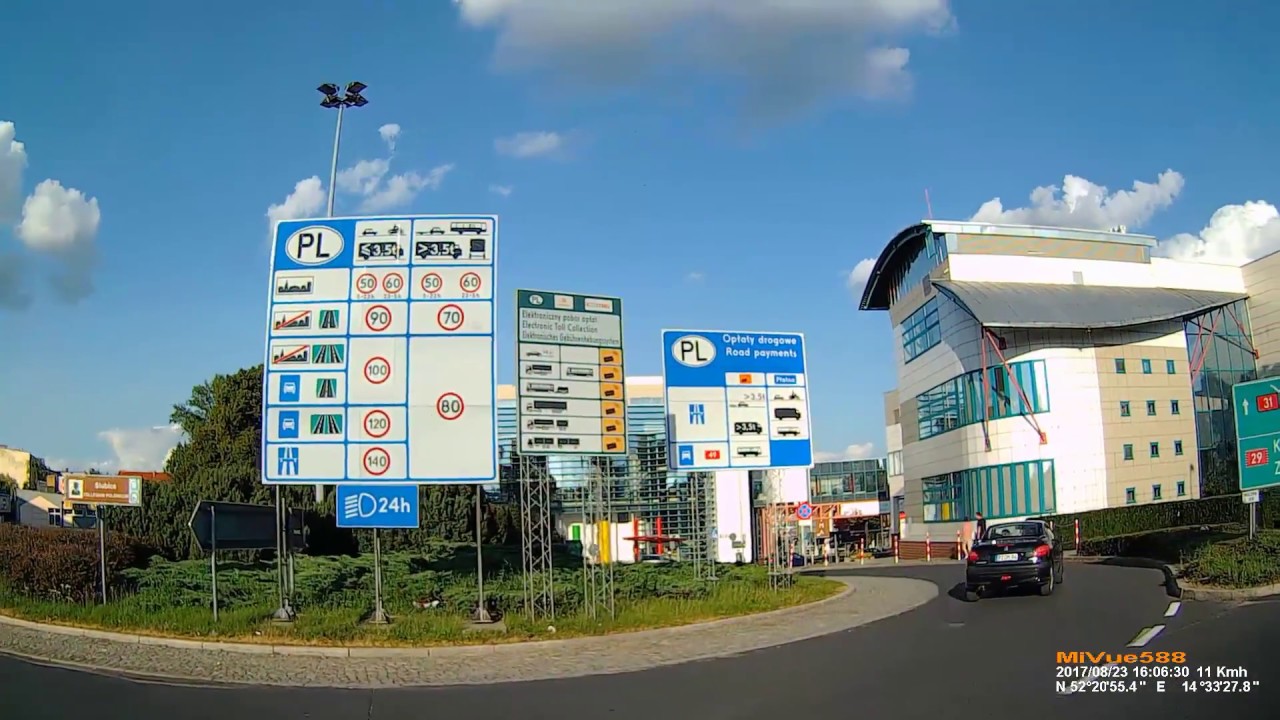 PL: Słubice. Województwo lubuskie. August 2017
