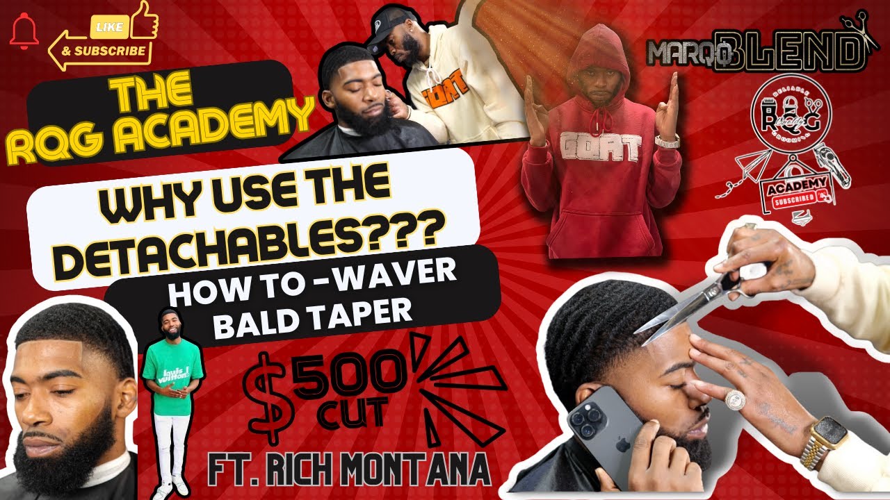 WHY USE THEM??? | DETACHABLE BLADE TUTORIAL | HOW TO 360 WAVER TAPER | #andisclippers #mostpopular