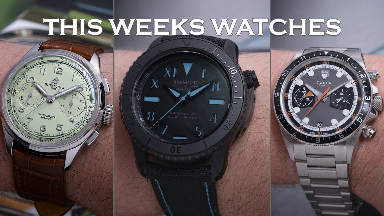 This Weeks Watches - Bremont x Bamford, Breitling B09 