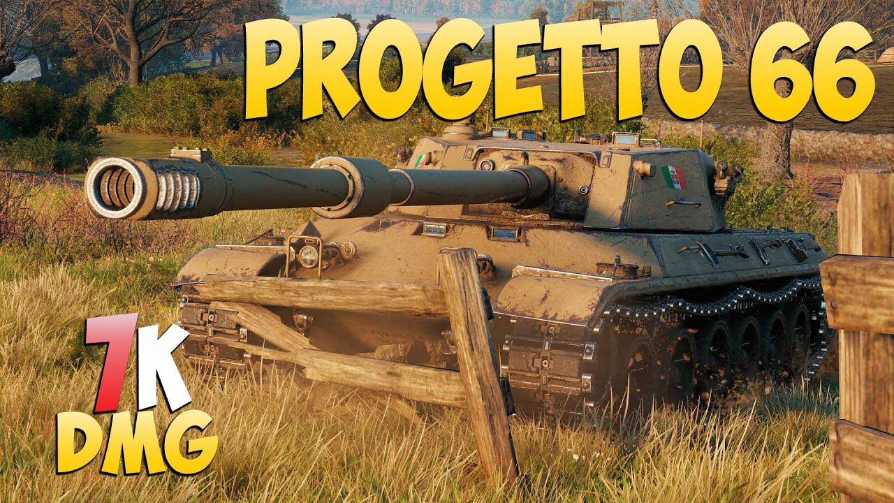 Progetto 66 - 7 Kills 7K DMG - Самостоятельный! - Мир Танков