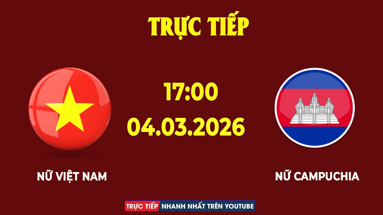 Nữ Việt Nam vs Nữ Campuchia | Cơn Mưa Bàn Thắng Huỷ Diệt Đối Thủ
