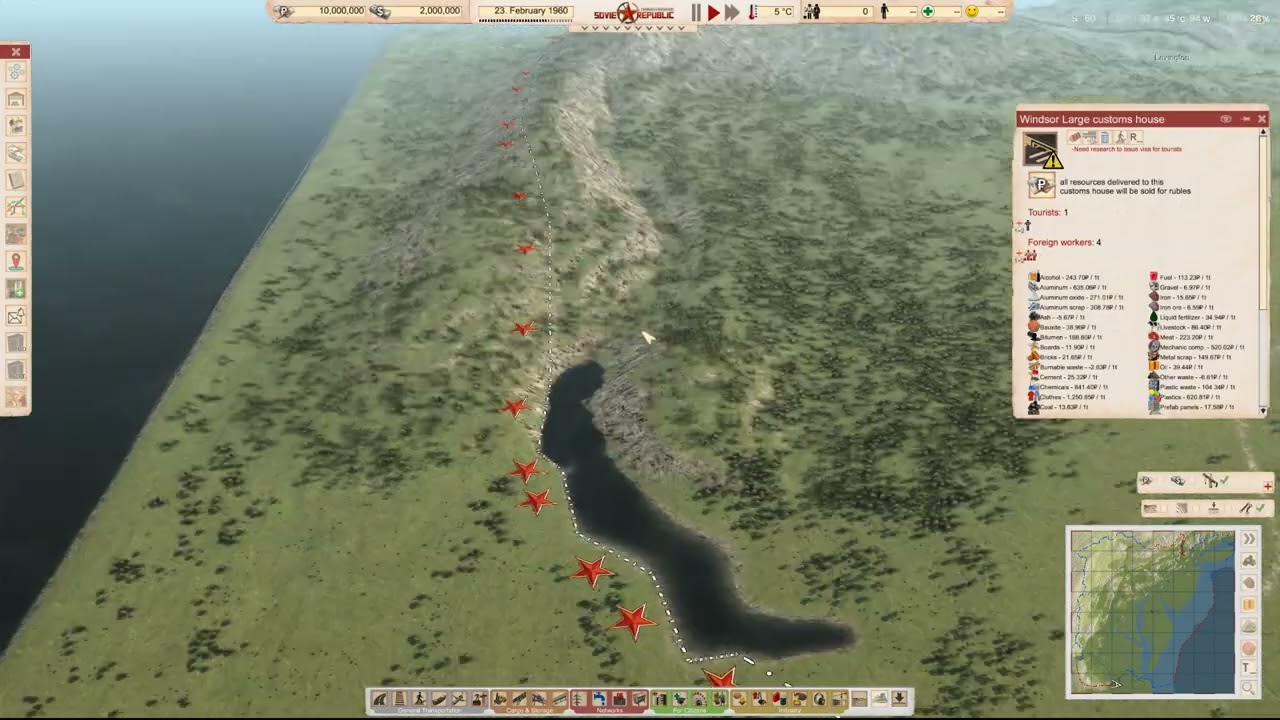 Workers and Resources Soviet Republic S1 Ep  1 Soviet America realistic