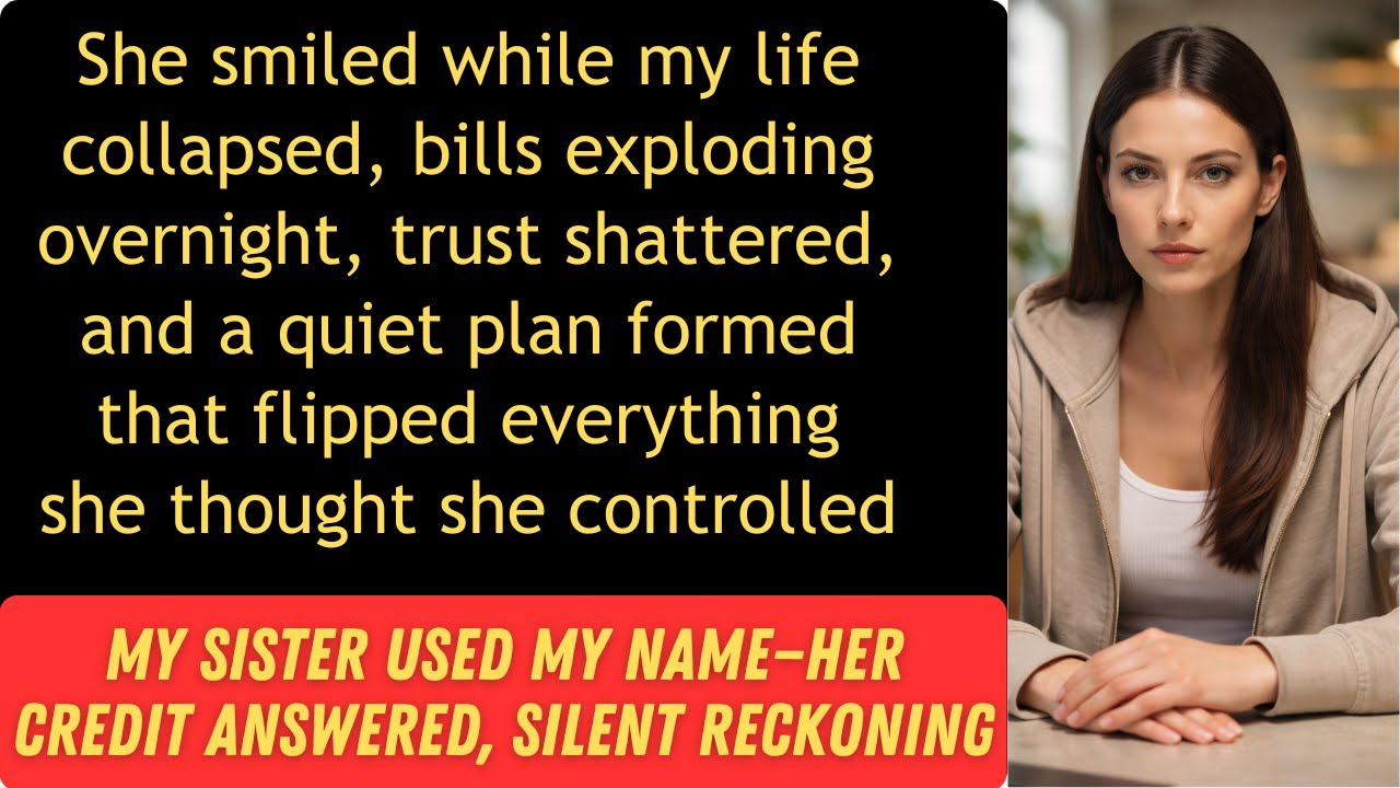 My Sister Used My Name—Her Credit Answered, Silent Reckoning