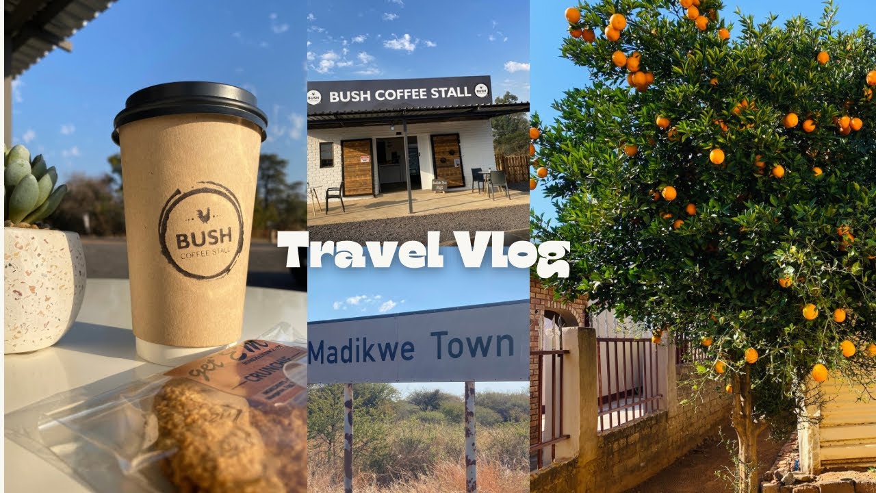 Phalaborwa to Madikwe | 10 hours on the road | we got a Flat tire | Coffee shop | Welcome home gift