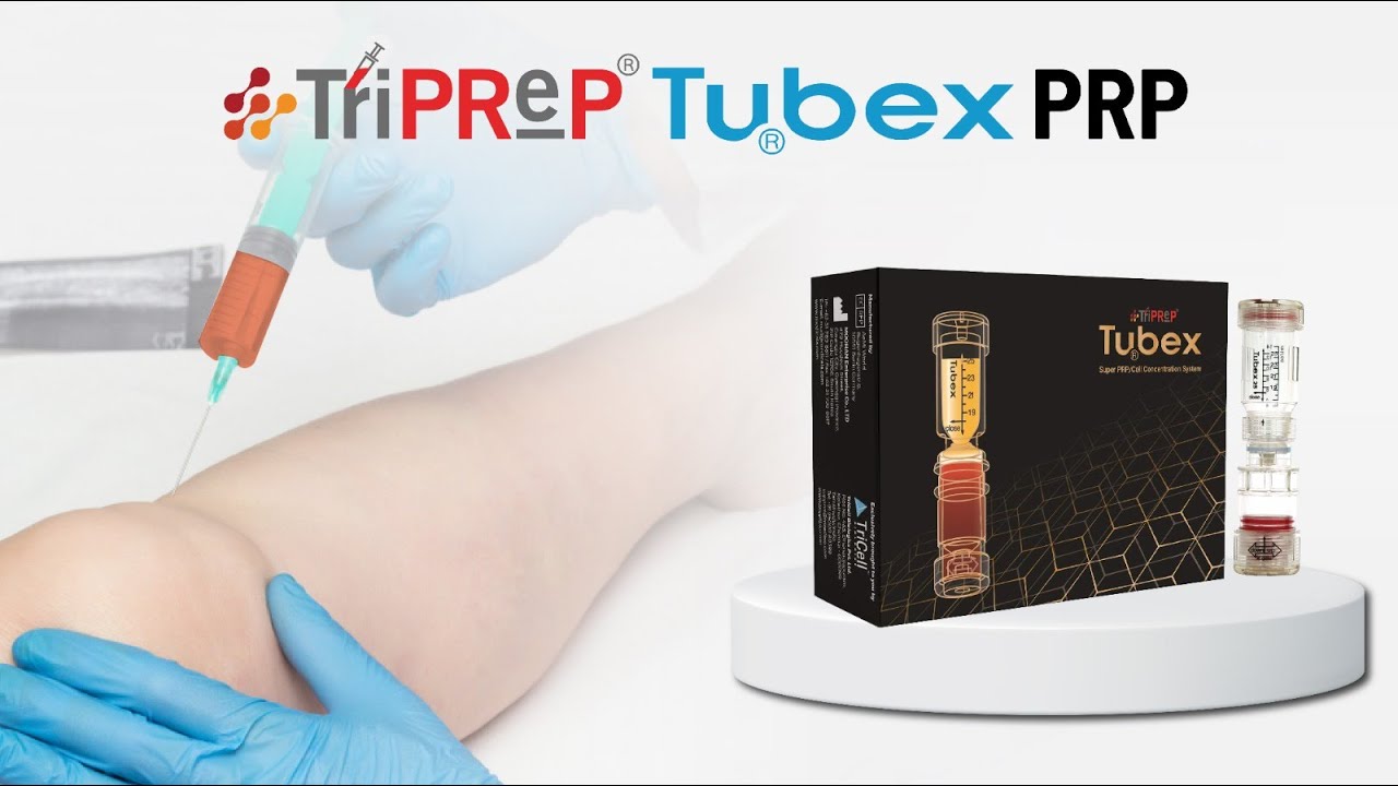 Tubex PRP Procedure video | PRP | CGF | Tissue Regeneration | | Pain Relief | TriCell Biologics |