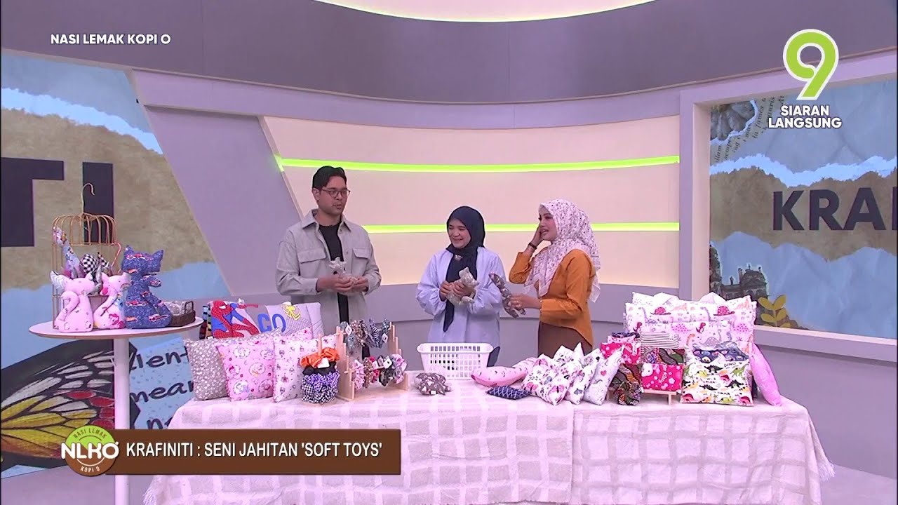[FULL] Nasi Lemak Kopi O (2026) | Thu, Feb 5 - Krafiniti: Seni Jahitan 'Soft Toys' | Tonton