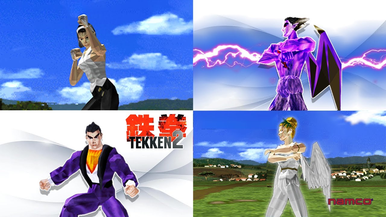 TEKKEN 2 | Costumes and Win Poses