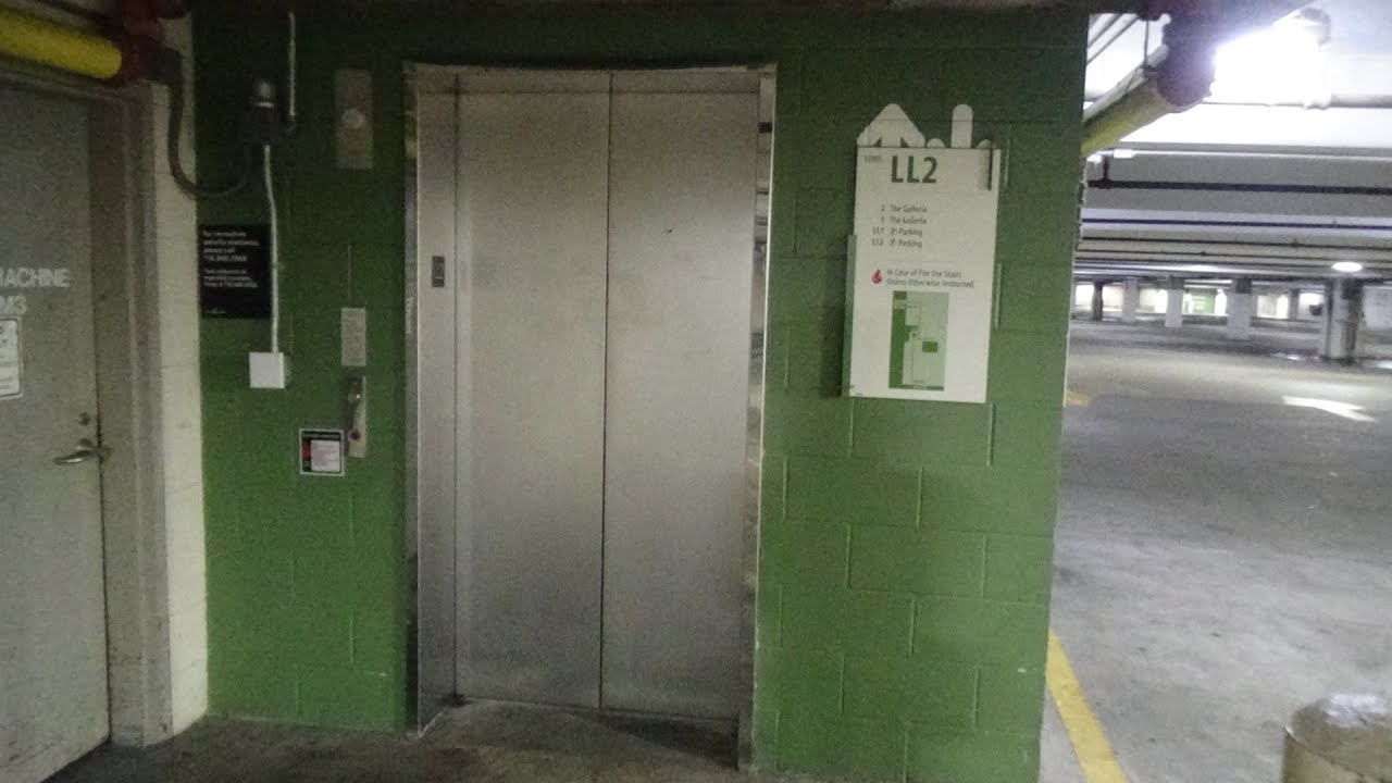 Update on Green Garage Elevator (By Macy's)- Houston Galleria Mall- Houston TX