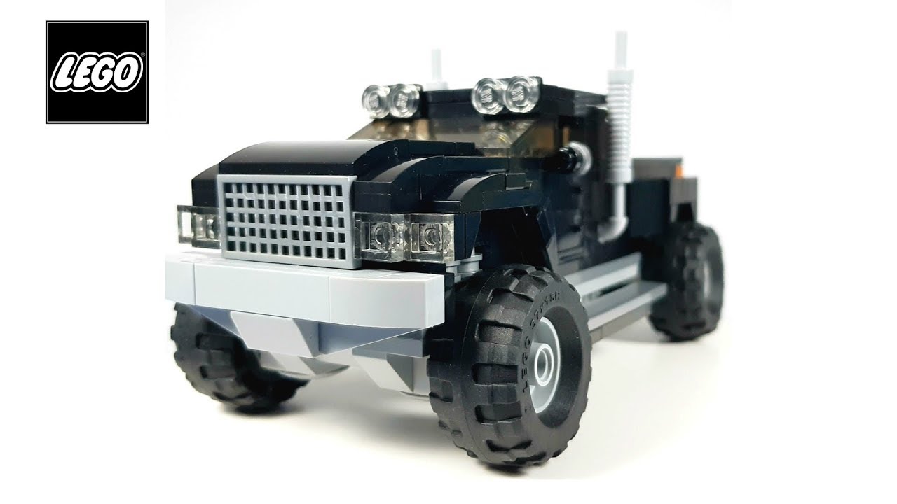 LEGO Speed Champions MOC Pickup Truck (compatible with Mega Construx Figures)