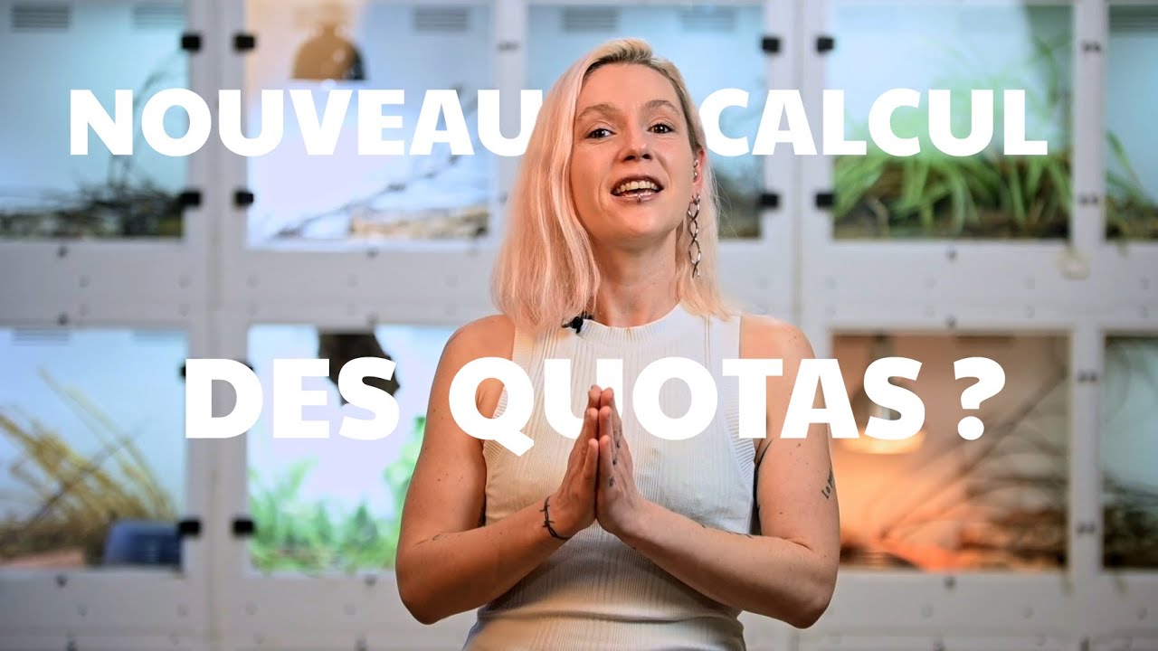 UN NOUVEAU CALCUL DES QUOTAS ? - Le Point Législation - ReptiCF