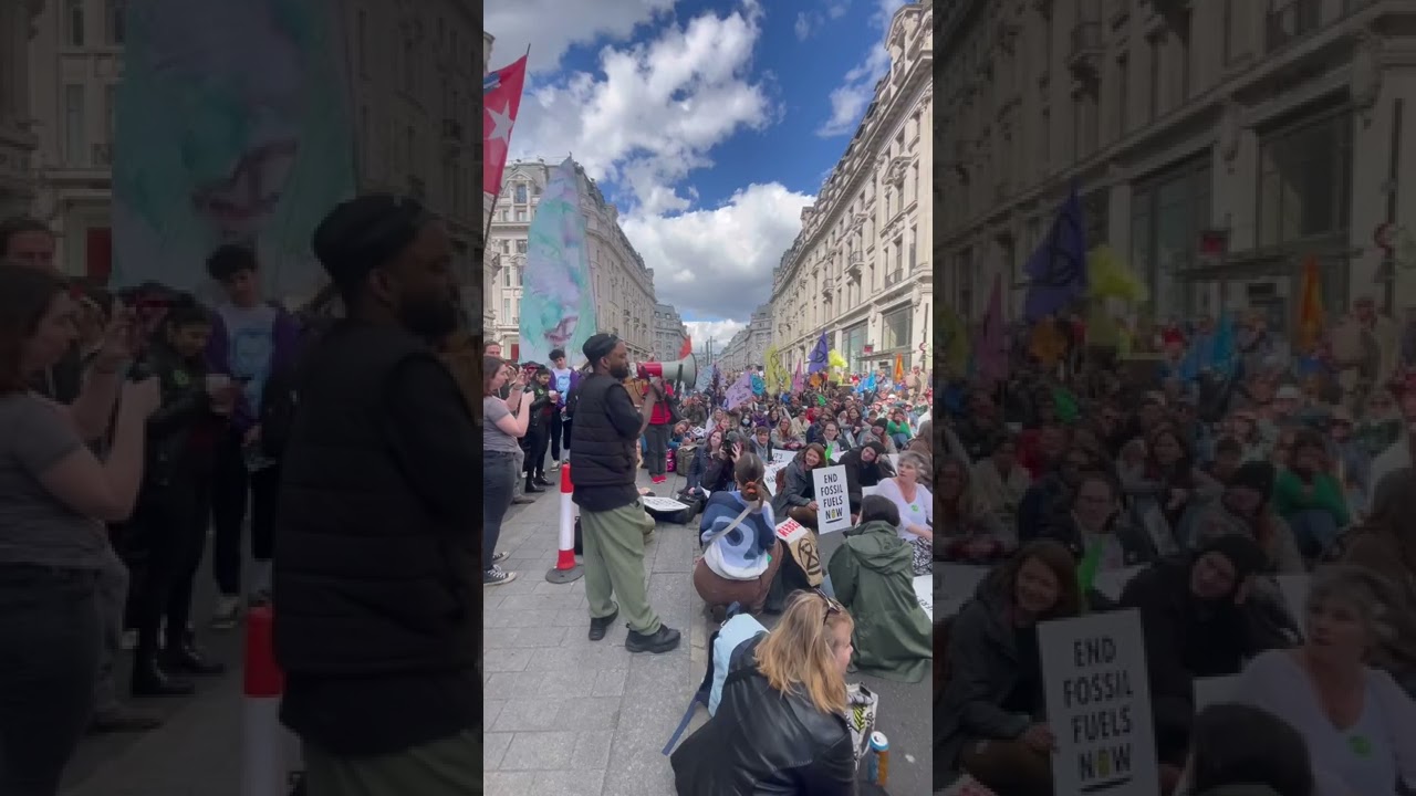 Tairo Trolling At Extinction Rebellion Protest 😂 #prank #troll #london #funny #funnyvideo #comedy