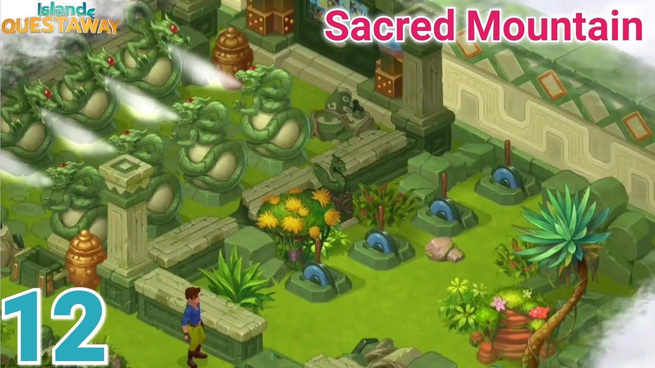 Island Questaway Android Gameplay Walkthrough( Sacred Mountain ) - Part 12