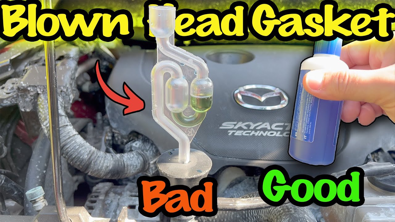 Mazda CX5 2.2 Skyactiv Diesel Blown Headgasket test at Home DIY Tutorial