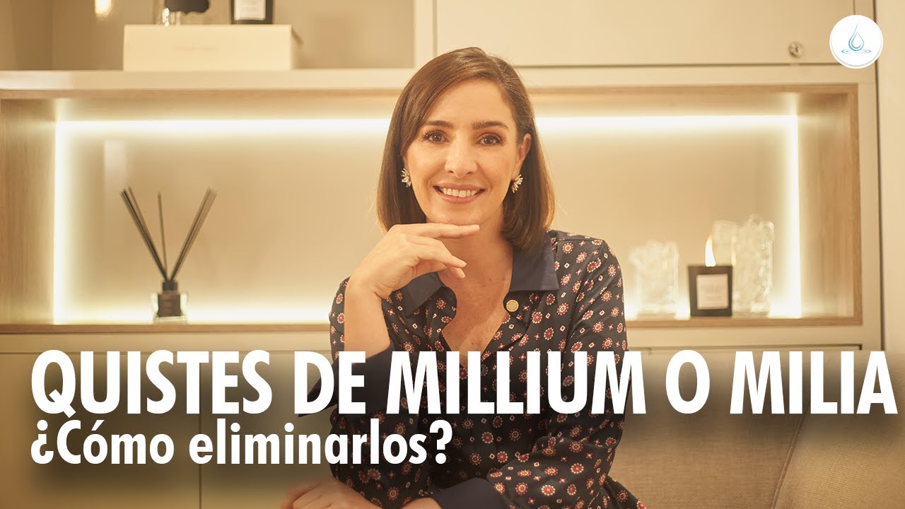 🔴 TRATAMIENTO QUISTES DE MILLIUM o MILIA ¿Cómo eliminarlos? Tratamiento Dermatologico @drapilarochoa