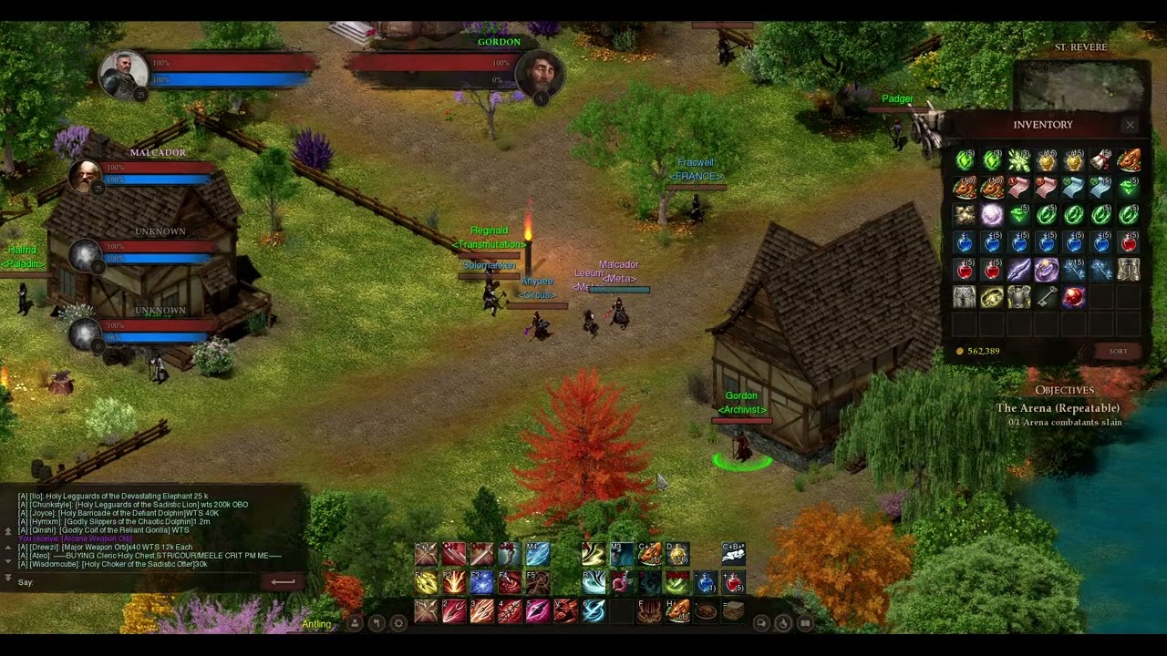 Dreadmyst - Slamming Arcane Orb on a +10 Bow