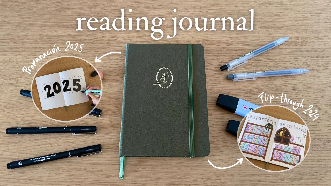READING JOURNAL📓✨ Preparando mi cuaderno de lecturas!