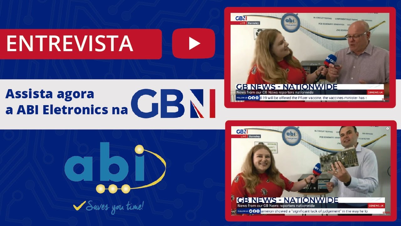 Entrevista ao Vivo para TV Britânica - ABI Electronics