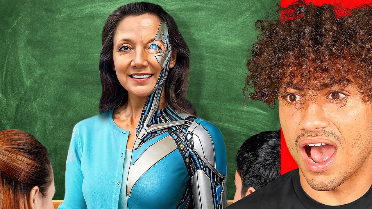 SCHOOL USES AI TEACHERS!!