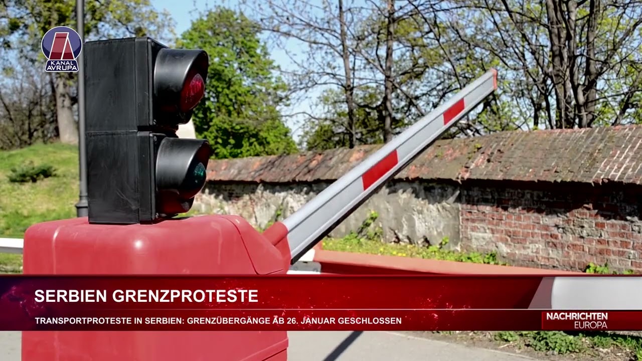 SERBIEN GRENZPROTESTE