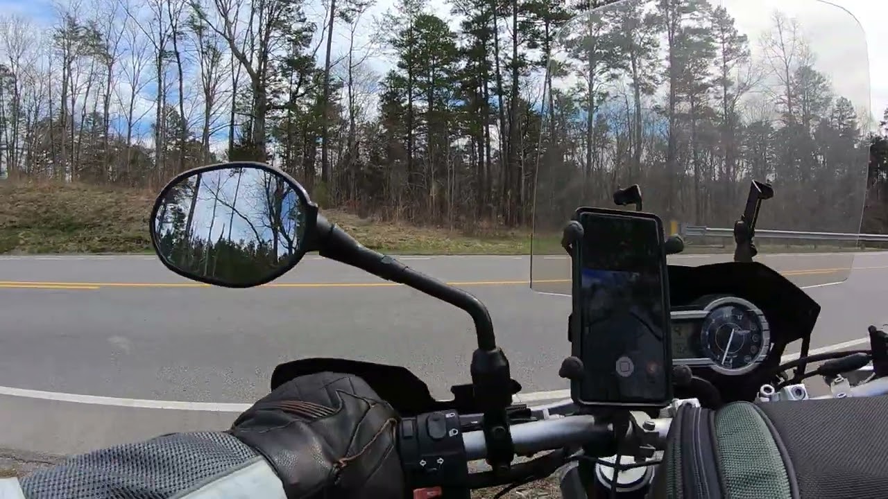 Exploring Caswell County Gamelands on a Tiger 800XC Pt3