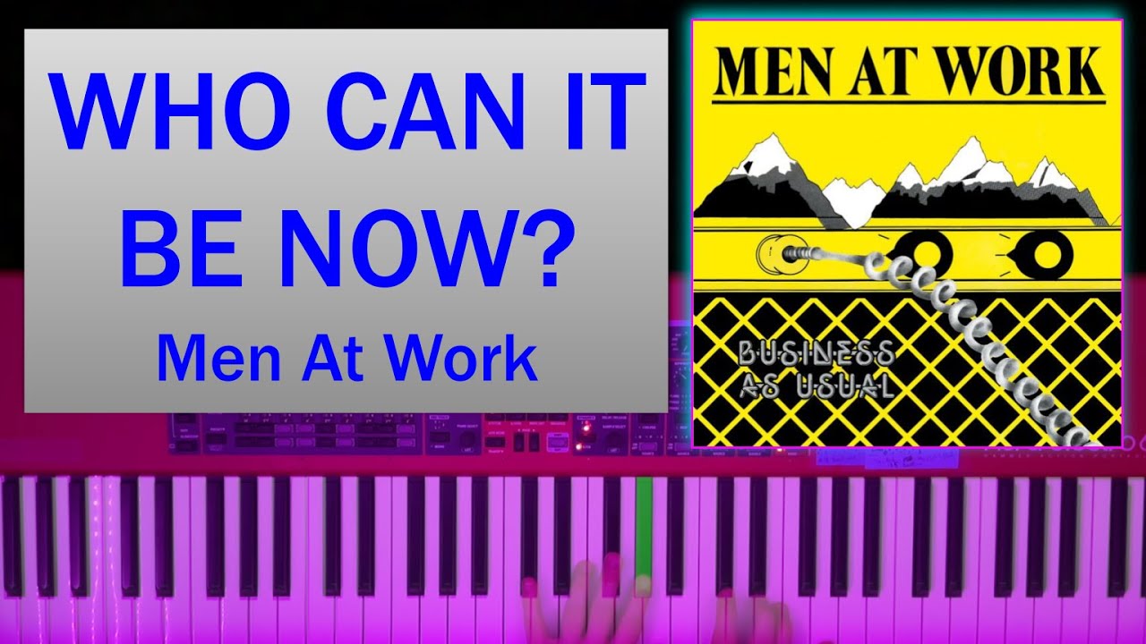 Who Can It Be Now - Men at Work - Keyboard Sax Tutorial