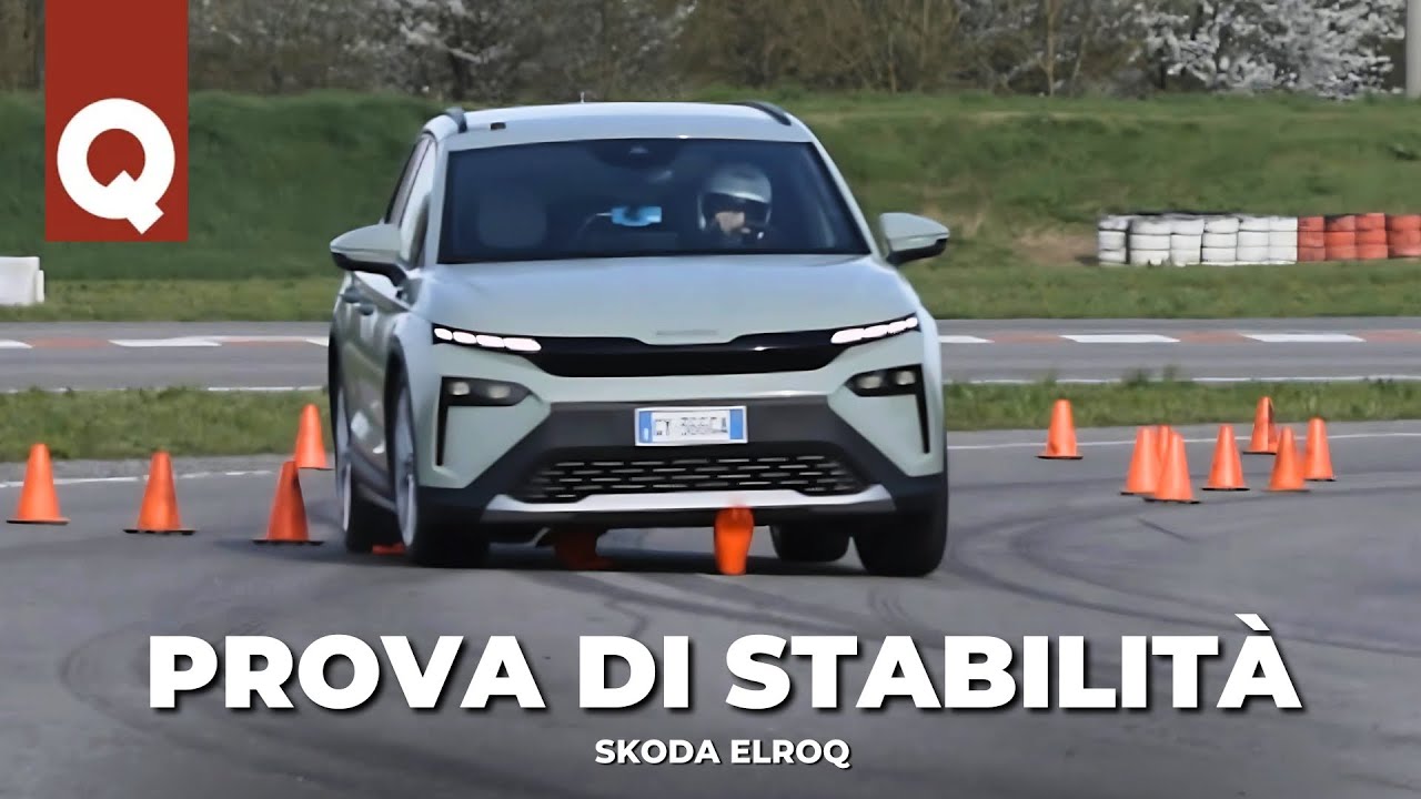 SKODA ELROQ 2025: la PROVA di stabilità