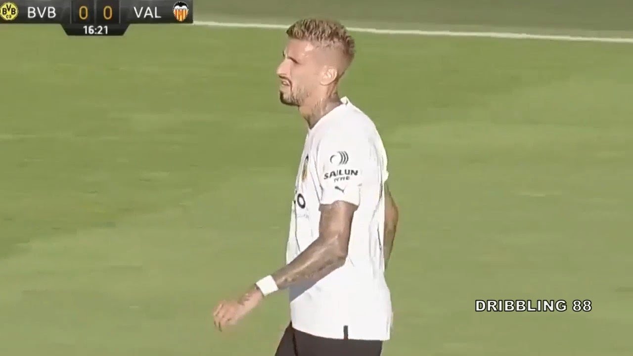 Samu Castillejo vs Borussia Dortmund - Debut por Valencia - 18/07/2022