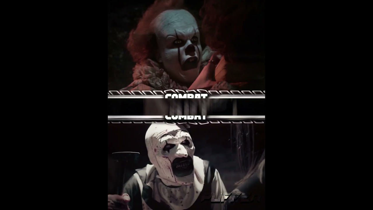 Pennywise Vs Art The Clown #meme #edit #it #terrifier #terrifier_2_2022 #pennywise