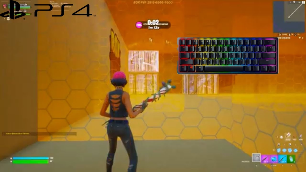 PS4 KBM Player Box PVP 📦 gameplay + Razer Huntsman Mini Keyboard [HD 60fps]