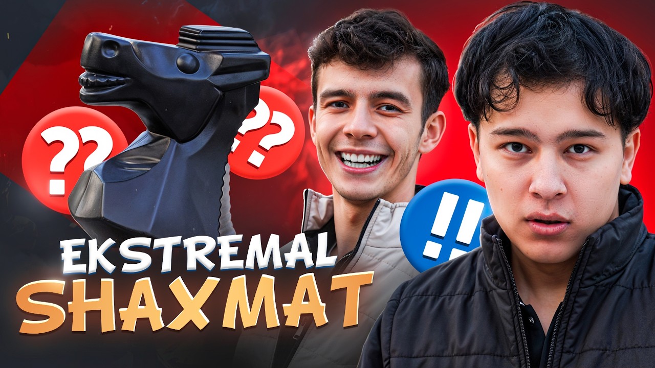 EKSTREMAL SHAXMATDA YUTQAZSANG SHART BAJARASAN!! **CHELENJ**
