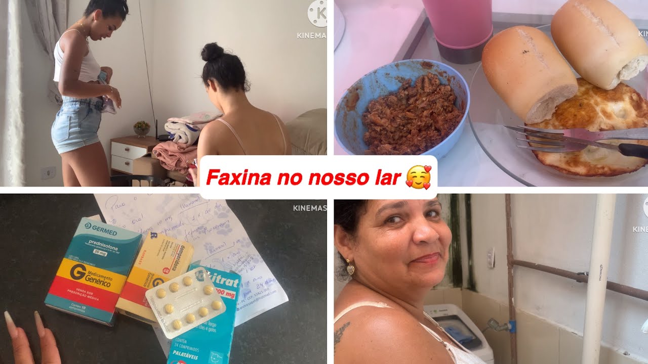 FAXINA NO NOSSO LAR COM A FAMÍLIA 💖