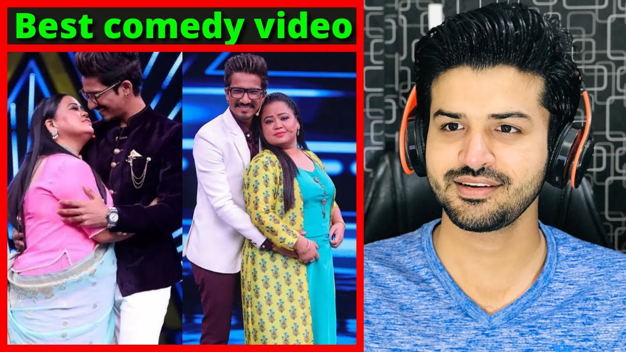 Best comedy video of Bharti Singh and Harsh Limbachiyaa Reaction Vlogger