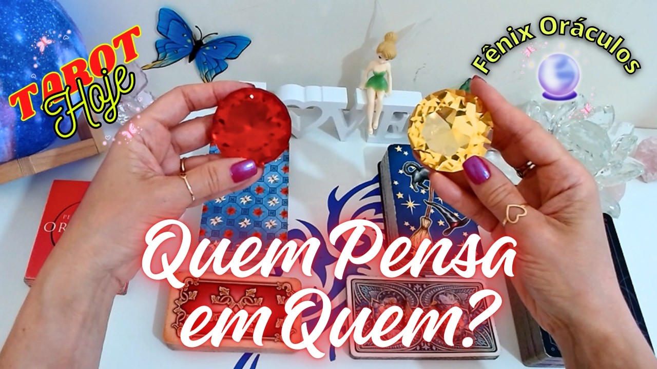 💖💭Ele(a) PENSOU em VOCÊ hoje? O que PENSOU? O que SENTIU? O QUE ele(a) vai FAZER?🔮 Tarot Responde