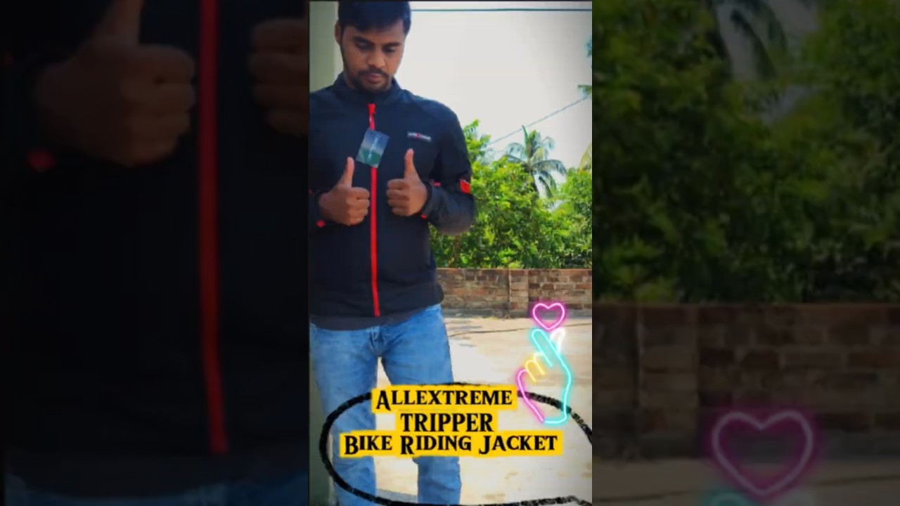 Best Budget Riding Jacket? Allextreme TRIPPER Under ₹3000 Tested!" 