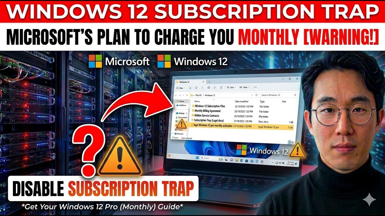 The Windows 12 Subscription Trap: Microsoft’s Plan to Charge You Monthly