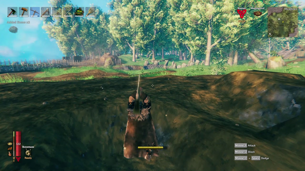 Valheim: Building a Terraced Tree Farm