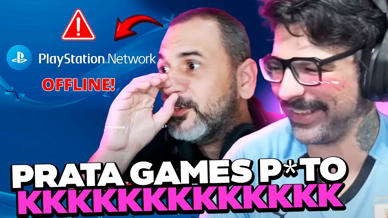 PRATA GAMER SURTANDO COM A PSN É INCRIVEL KKKKKKKKKKKKKKKKKKKK