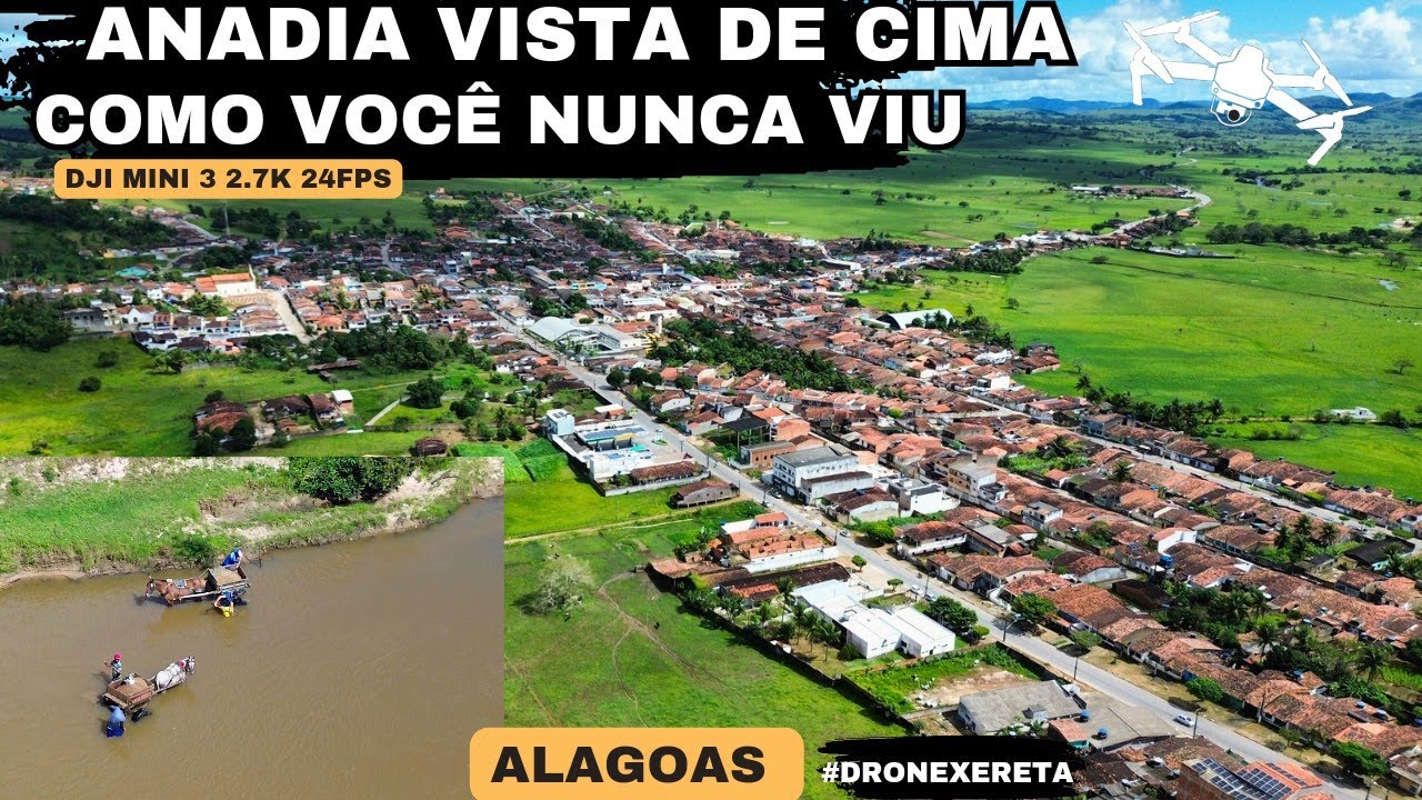 Anadia, Alagoas, VISTA de CIMA.. #dronexereta #novo #drone #dji #djimini3 #anadia
