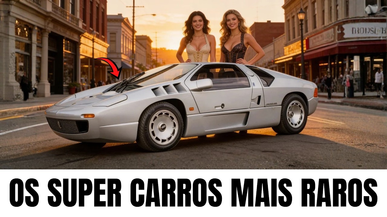 10 supercarros esquecidos dos anos 80 que você nunca ouviu falar
